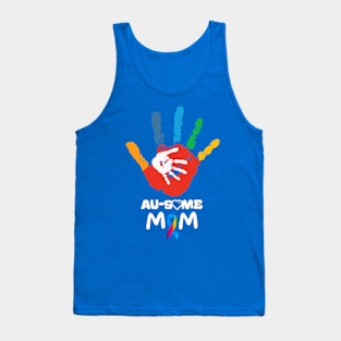 AWESOME AUTISM MOM Tank Top